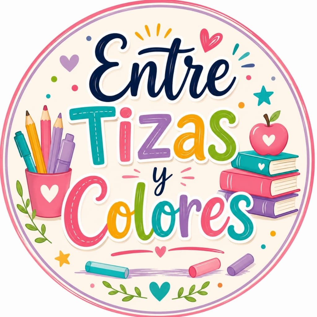 Entre Tizas y Colores Badge